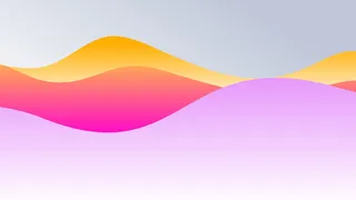 极简剪纸波浪弥散光渐变背景图设计素材