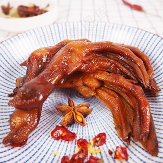 鸭爪辣椒卢鸭爪图片小吃零食干锅