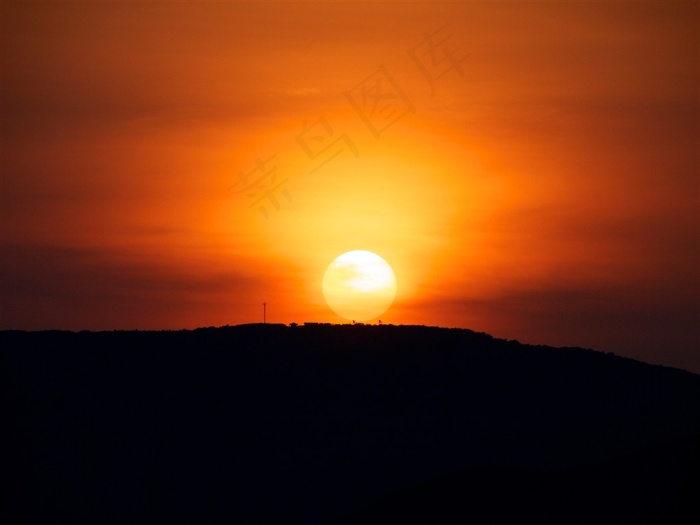 日出日落唯美美图素材
