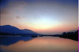 晚霞美景高清图片