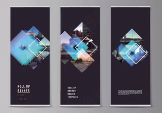 易拉宝样机 易拉宝效果图