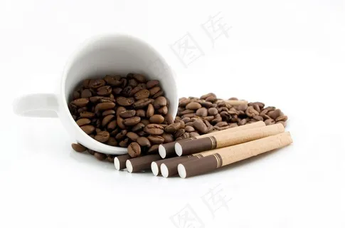 咖啡好吃的水果摄影图片