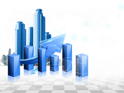 未来科技城市数据图标