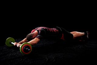 高清健身人物健身器材