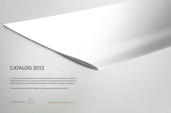 产品画册提案效果样机模板psd模版下载