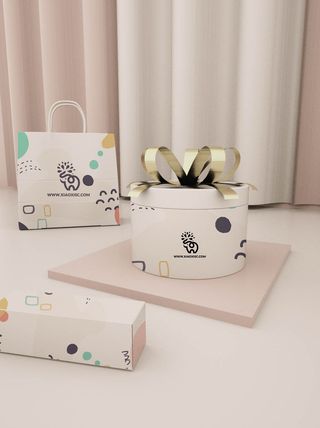 包装智能贴图样机VI效果PSD素材