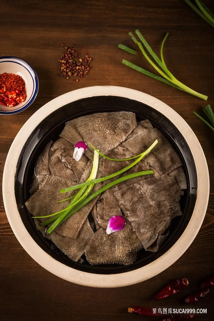 鲜脆毛肚火锅必选精品荤菜图片