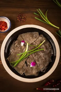 鲜脆毛肚火锅必选精品荤菜图片