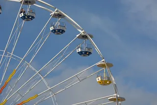 浪漫摩天轮摄影