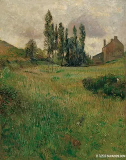 保罗・高更-谢恩斯唯美草地美景