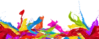 彩色油墨闯荡艳丽少儿兴趣班素材