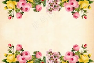 素雅鲜花背景图片