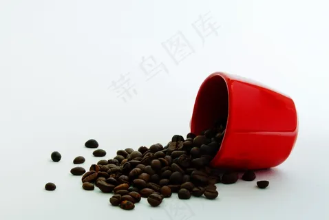 棕色咖啡豆摄影图片