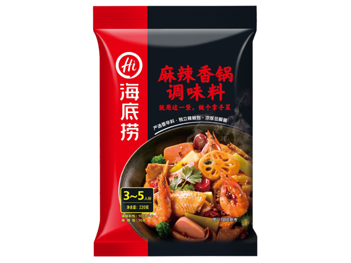 海底捞麻辣香锅底料超市商品白底图免抠实物摄影png格式图片透明底