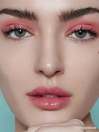 高清化妆品模特美容