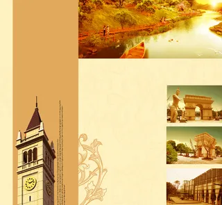 欧式花纹地产画册