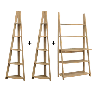 木架花架三角形元素