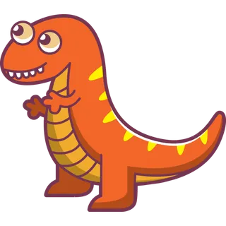 卡通恐龙生日宝宝宴派对素材恐龙派对免扣素材