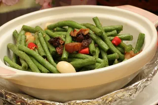 沙煲长豆角22元