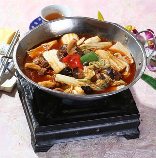 干锅娃娃菜