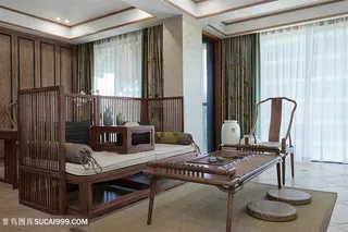 典雅大方装修效果图海报