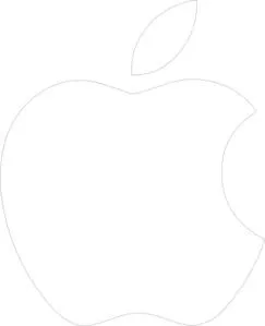 苹果标志 PNG免抠(243x299)