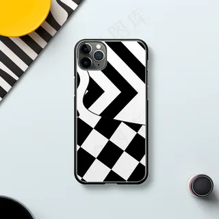 时尚简约手机壳产品设计展示摄影图