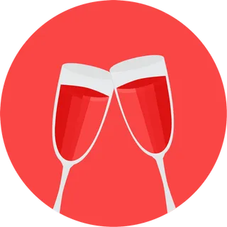 酒杯圆形玻璃杯