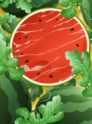 传统节气大暑海报