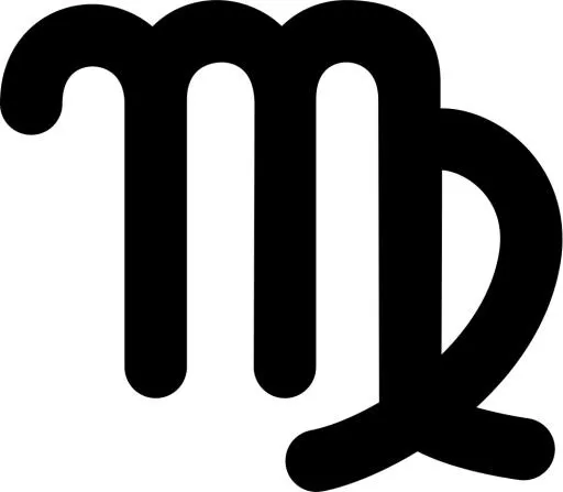 处女座 PNG免抠(981x858)