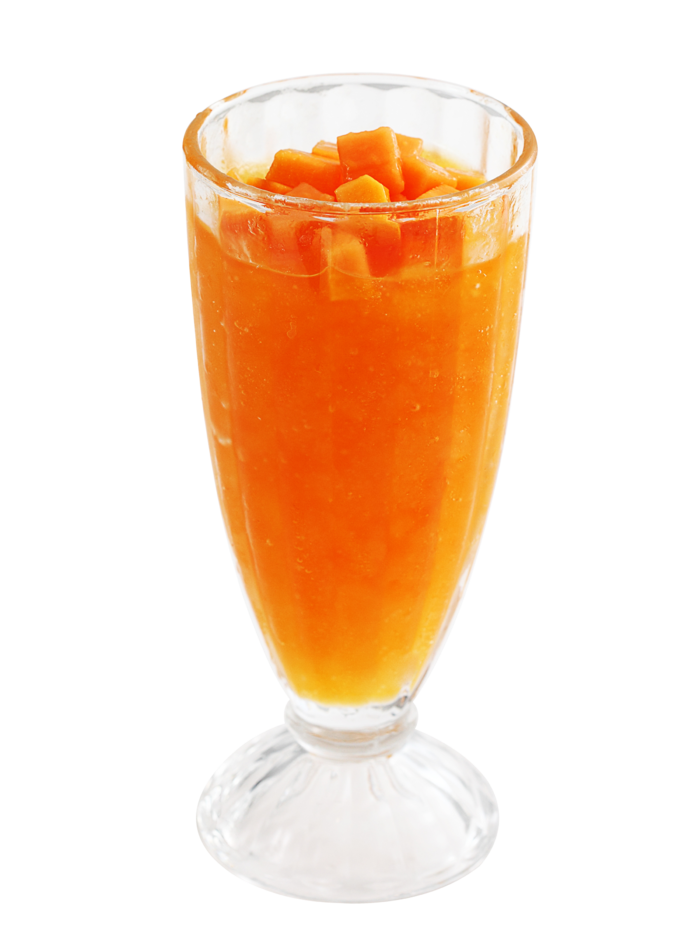 奶茶店水果茶饮品特饮高清图木瓜沙冰