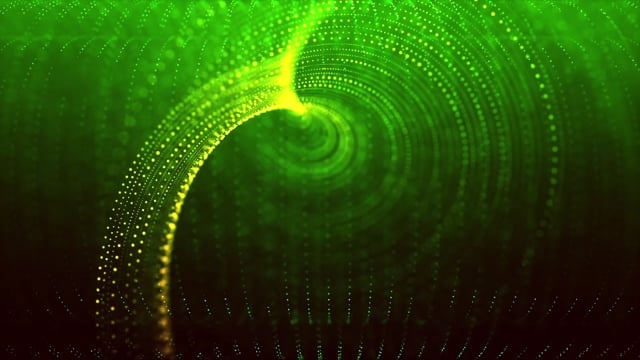 粒子, 抽象, 绿色, 背景