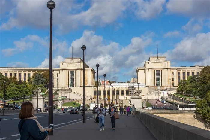 法国巴黎城市旅游街景