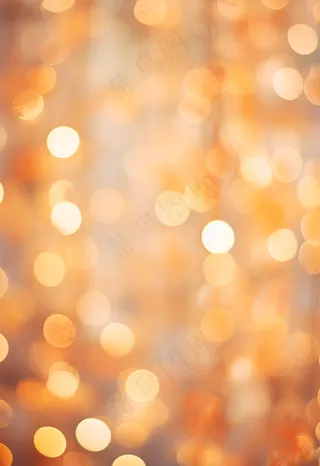 金色橙色装饰灯光晕光芒闪光背景