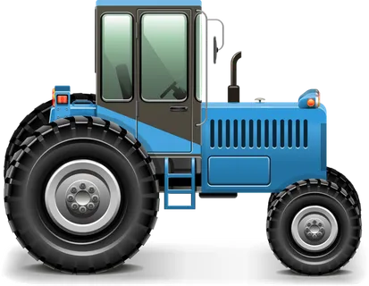 现代农业拖拉机