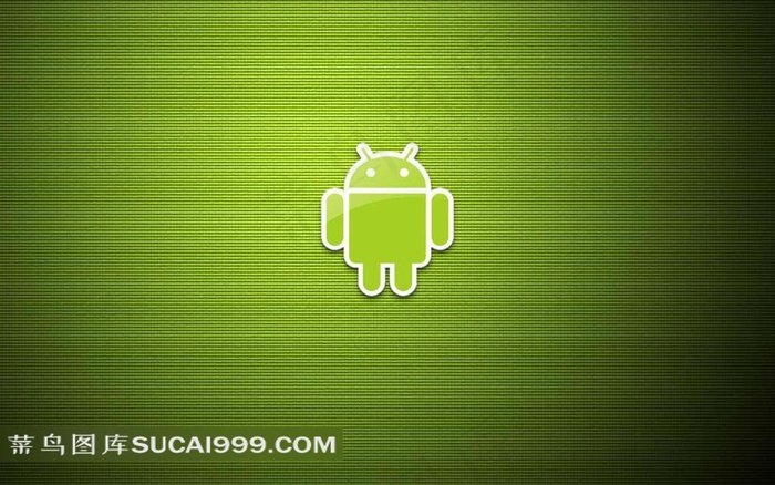 Android安卓绿色方形图案