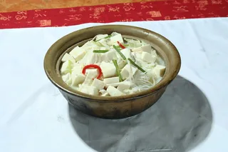 1白菜粉丝豆腐煲  张生粥记