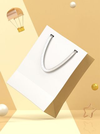 手提袋样机贴图包装logo样机