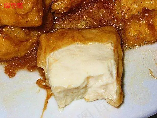 塌豆腐美食元素菜品psd模版下载
