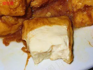 塌豆腐美食元素菜品