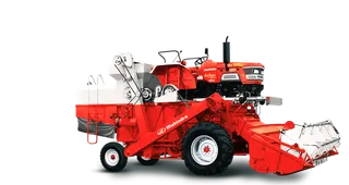 现代农业农作物收割机