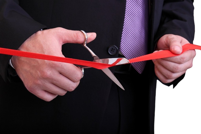 剪彩男士手势图片欣赏