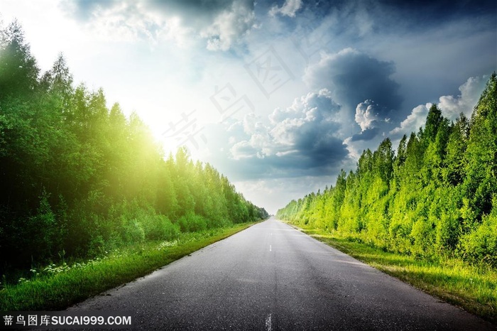 高速公路背景图片