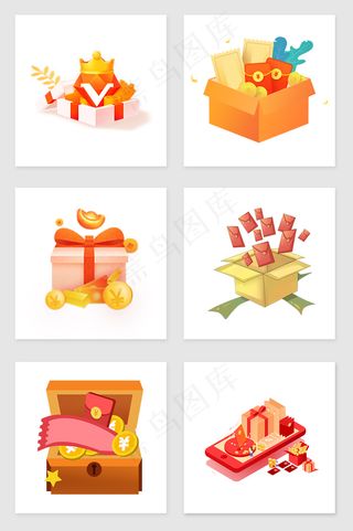 电视活动图标6个