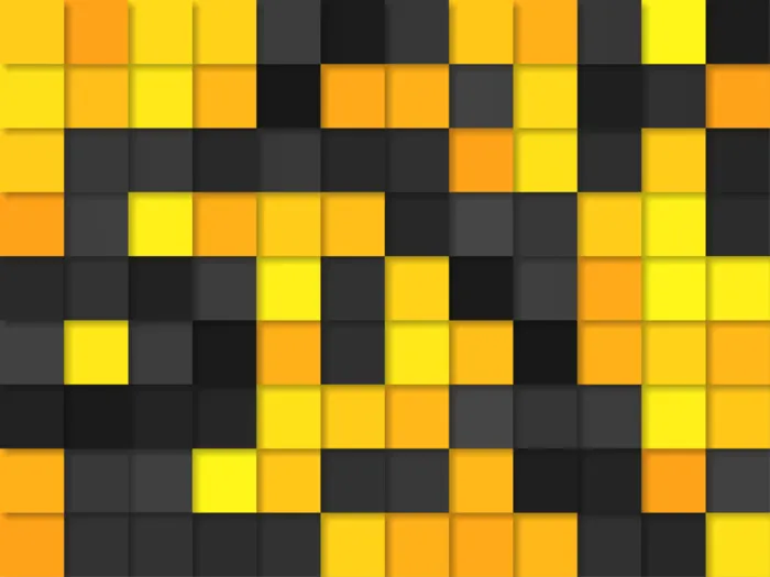 黑白灰 黄 格子 背景 海报