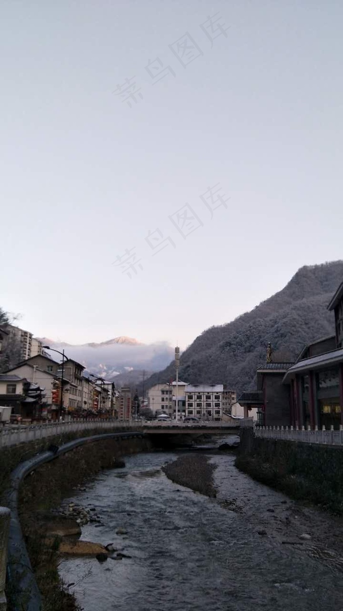 神农架 春雪雪 景区