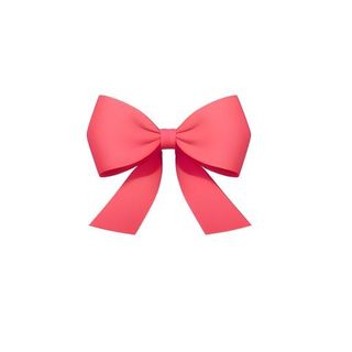 粉色蝴蝶结免抠