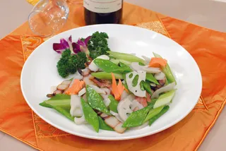  荷塘锦绣炒腊味