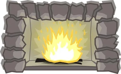 壁炉 PNG免抠(1613x991)