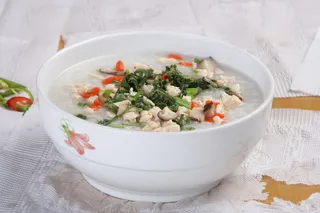 野菜鸡粒粥 3元 (1)